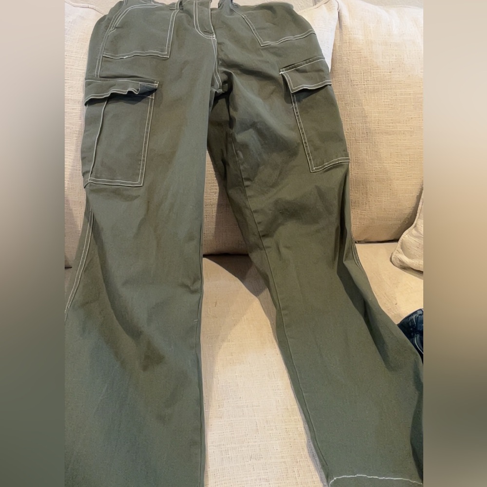 Men's Olive Cargo Pants